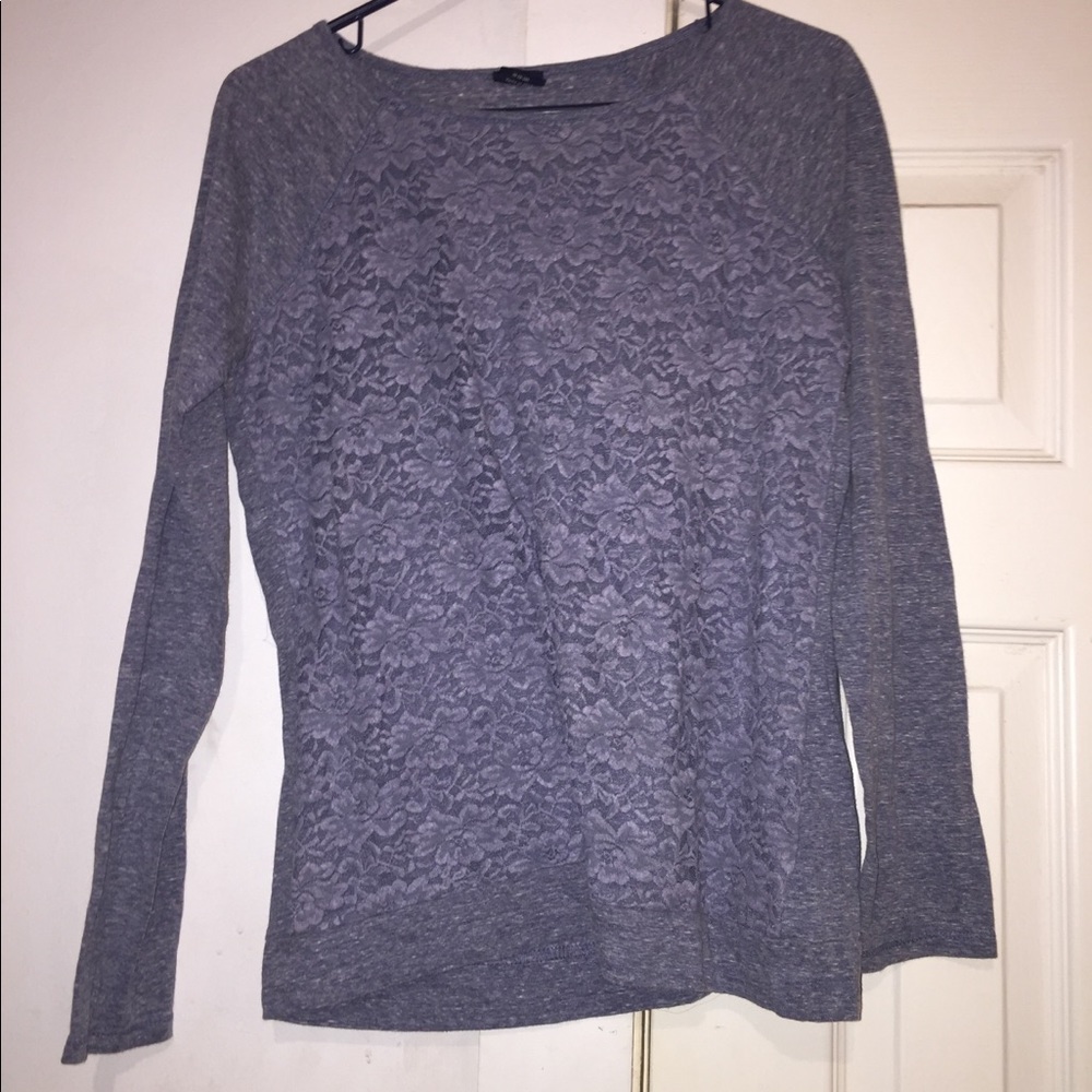 Long sleeve floral shirt